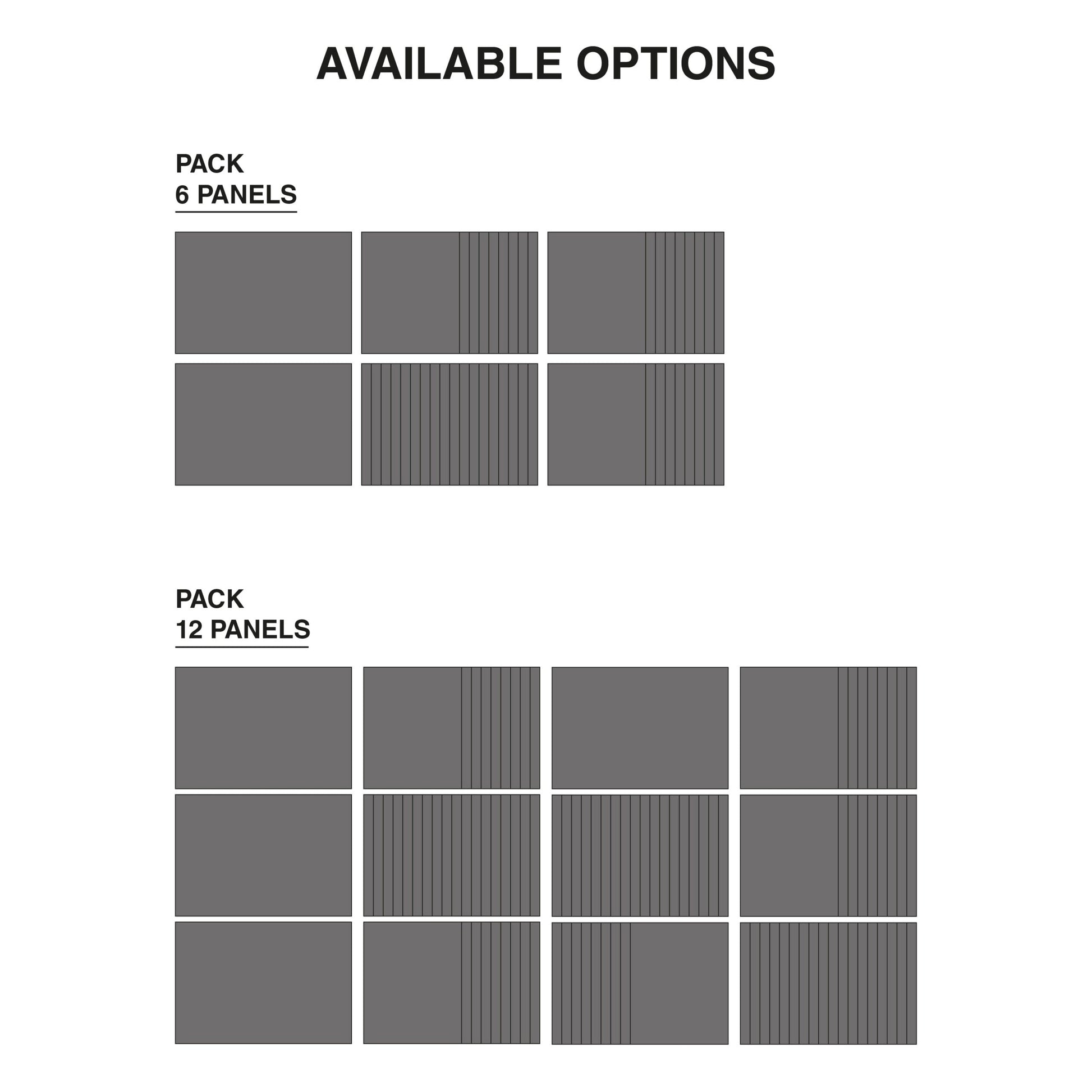 Dark Grey 3D Wall Panels-3