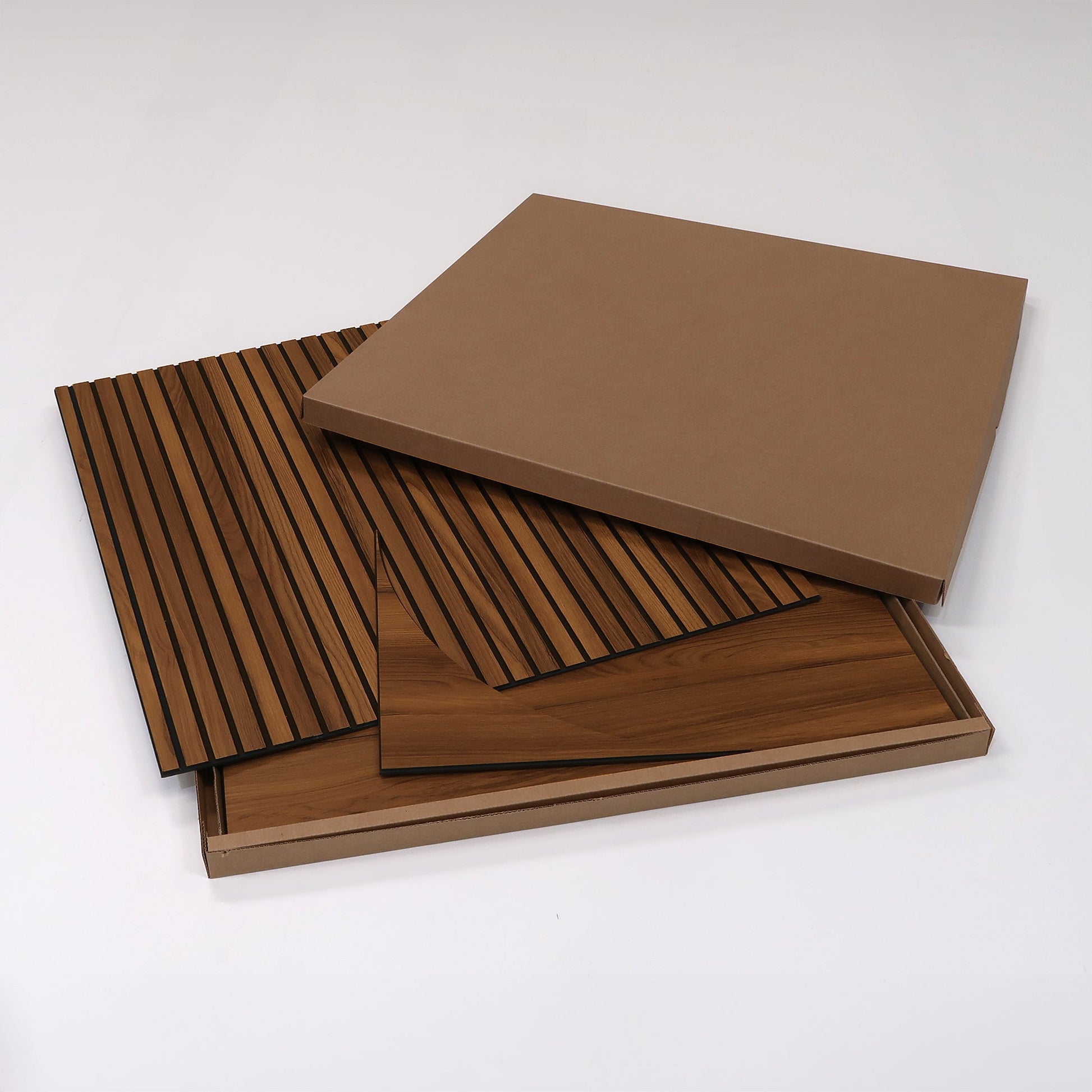 Dark Wood 3D Wall Panels-2