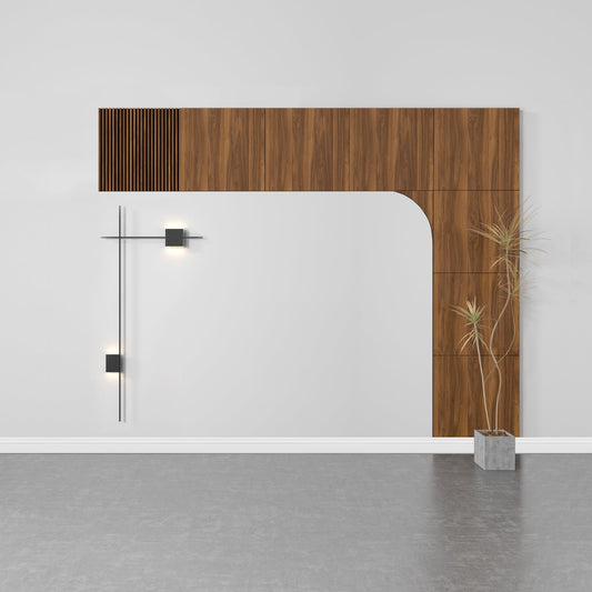 Dark Wood 3D Wall Panels-0